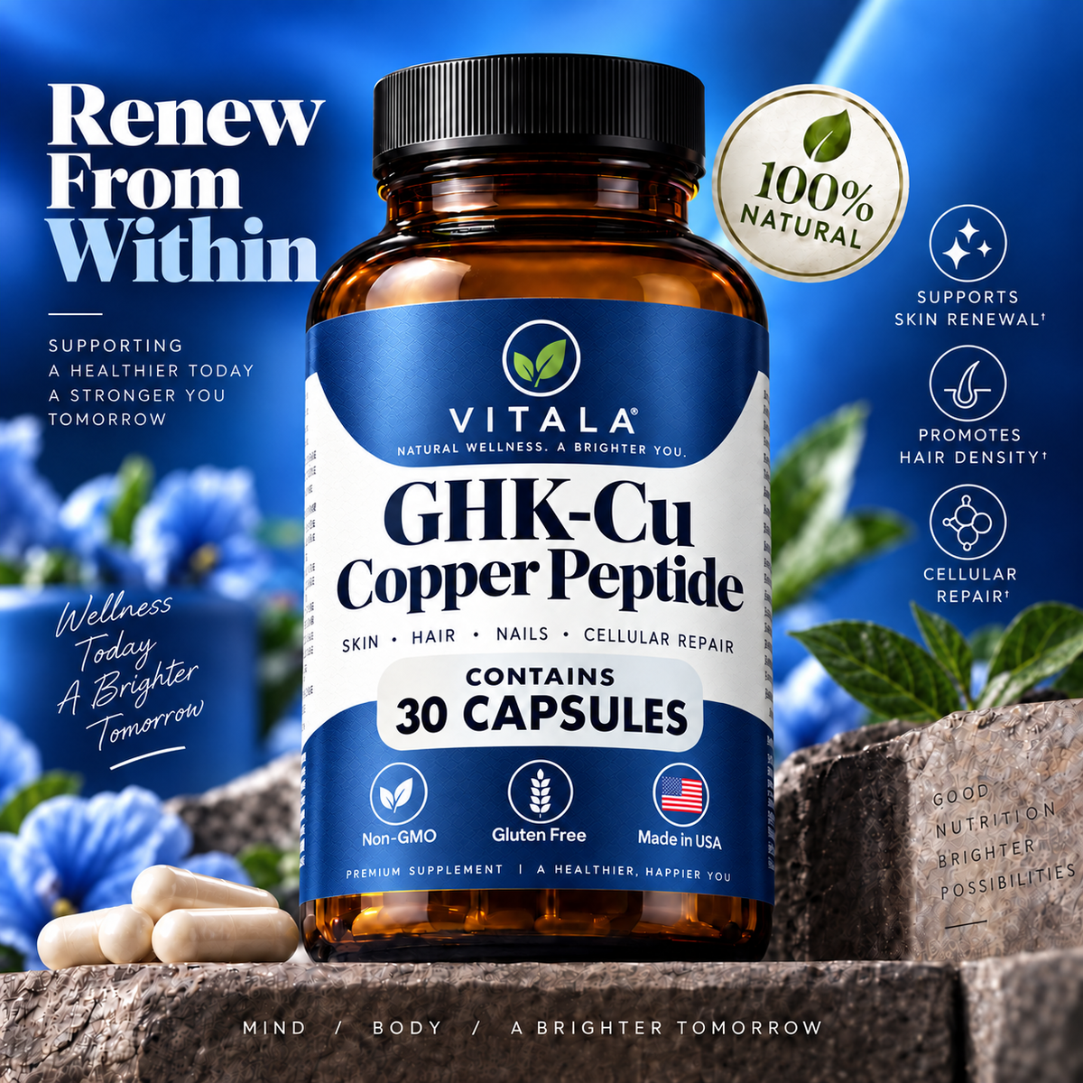 Vitala GHK-Cu Copper Peptide